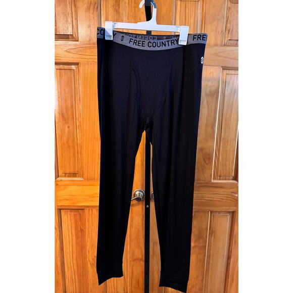 Free Country MicroTech Heat Base Layer Pants ~ 2-Pair Pack ~ Size Large NEW - Picture 3 of 11